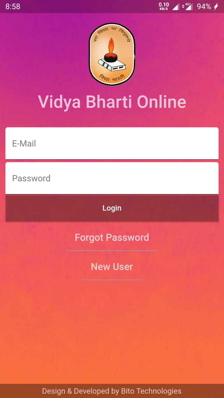 Vidya Bharti School App For Campus Management 
