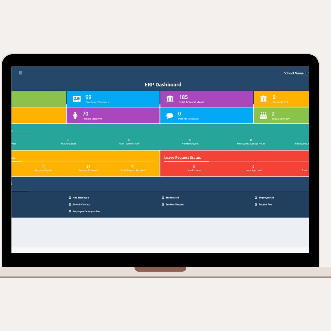 Complete School Management Software & ERP Solution